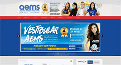 Desktop Screenshot of aems.edu.br